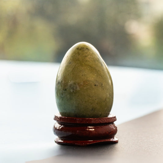 Huevo Yoni Jade Verde